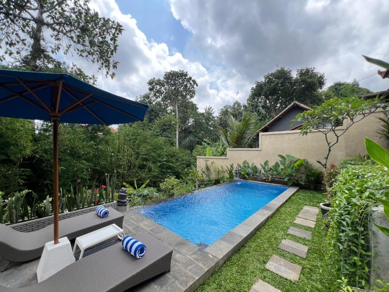 Aris House Private Pool Villa Ubud Exterior foto